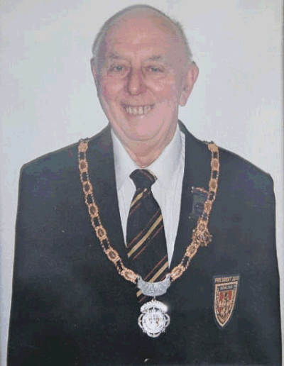 Roy Lawrence in 2010 as W&D BA President