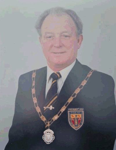 Kevin Brain in 1991 as W&D BA President